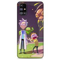 Samsung Galaxy M31s Uyumlu Kılıf Rick And Morty (31) TPU Kılıf Cronenberg Rick