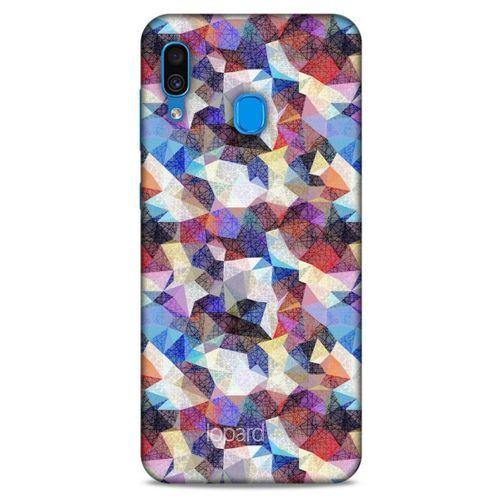 Samsung Galaxy A30 Kılıf Pastel Renkler (5) Koruma Kabı Beyaz Lacivert