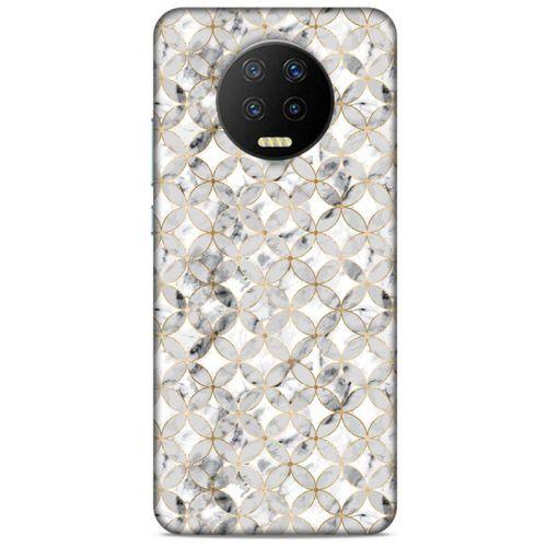 Lopard İnfinix Note 7 Uyumlu Kılıf Mermer Desenli (37) Silicone Cover