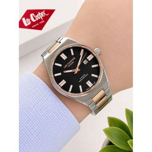 Lee Cooper 2 Yıl Garantili Takvimli Kadran Bileklik Hediyeli Erkek Kol Saati E8325.550