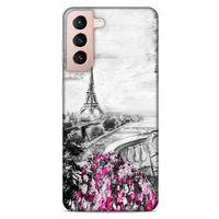 Lopard Samsung Galaxy S21 Uyumlu Kılıf Citiyx (8) Baskılı Kılıf