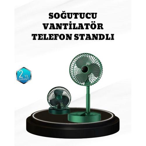 Taşınabilir Şarjlı Mini Fan – Katlanabilir Gövde, 3 Hız Kademesi