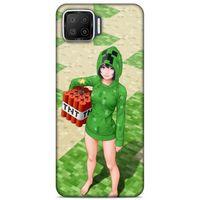 Lopard Oppo A73 Uyumlu Kılıf PiXel (33) Hybrid Kılıf TNT Girl