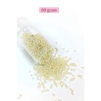 Kesme Cam Boncuk 2mm - 60 Gram - Şeffaf Krem - BNC387