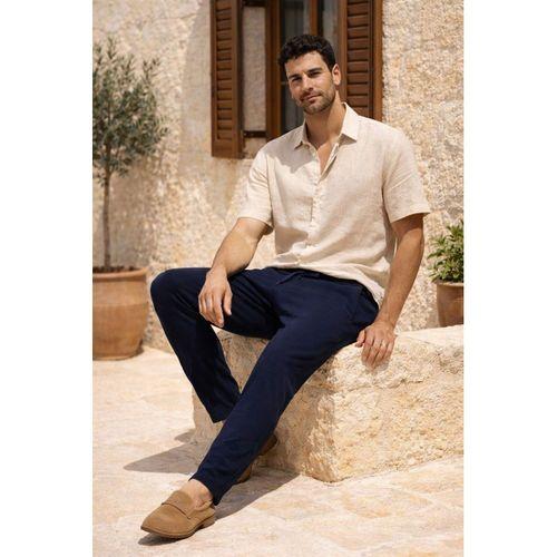 Herbert Nova Pike Kumaş Regular Fit Jogger Erkek Pantolon - Lacivert