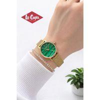 Lee Cooper Küçük Kasa Vintage Hasır Kordon 2 Yıl Garantili 3 Atm Kadın Kol Saati+Bileklik 08292.170