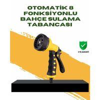 Bahçe Sulama Tabancası Hortum Ucu 8 Fonksiyonlu Ayarlanabilir