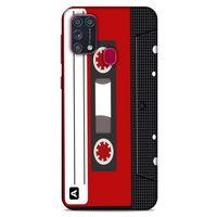 Retro (43) Desen Thin Fit Kılıf Renkli Samsung Galaxy M31 Kılıf