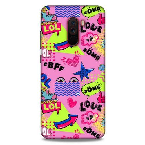 Pop Culture Pembe Oppo Realmi 5 Pro Kılıf