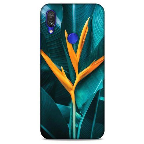 Lopard Xiaomi Redmi Note 7 Uyumlu Kılıf Bahar (24) Darbe Emici Kılıf Turuncu