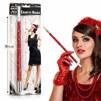 Kırmızı Payetli Sigara Tutacağı