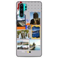 Lopard Huawei P30 Pro Uyumlu Kılıf Şehirli ※ (49) Muş Ultra Silikon Kılıf