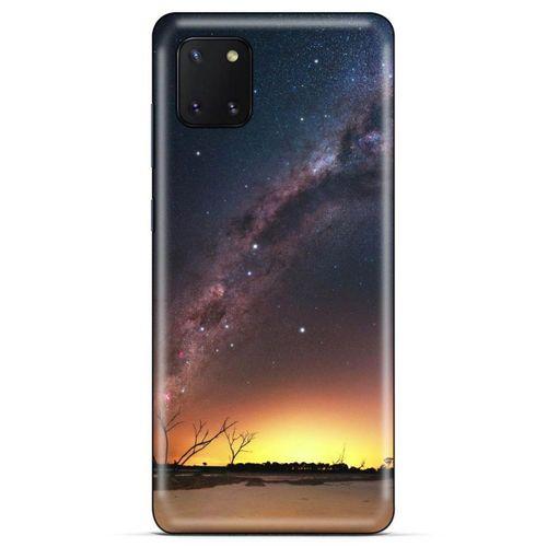 Lopard Huawei Y5P Uyumlu Kılıf Gece'S (30) Silicone Case Sarı Lacivert