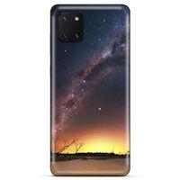 Lopard Huawei Y5P Uyumlu Kılıf Gece'S (30) Silicone Case Sarı Lacivert