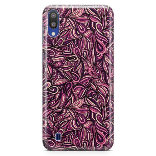 Samsung Galaxy M10 Kılıf Döngüsel Öğeler Arka Kapak Koruma Desenli Full Koruyucu