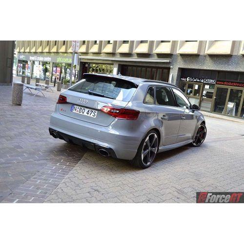 Audi A3 Uyumlu Hatchback 2013+ Spoiler (Fiber)