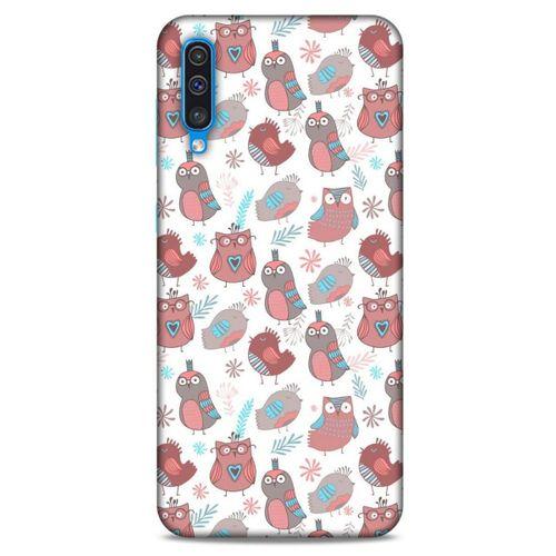 Baykuşlar (42) Desenli Silikon Kapak Telefon Kabı Samsung Galaxy A30s Kılıf