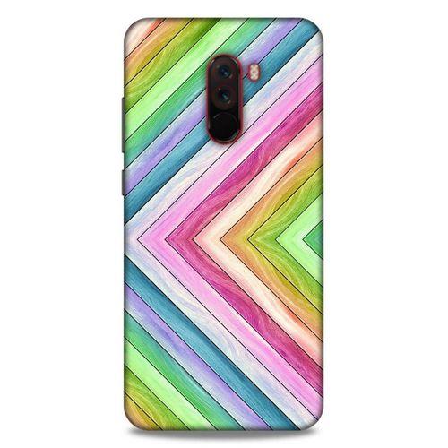 Lopard Xiaomi Pocophone F1 Uyumlu Kılıf Wood'X (41) Tank Kılıf Baskılı