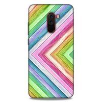 Lopard Xiaomi Pocophone F1 Uyumlu Kılıf Wood'X (41) Tank Kılıf Baskılı