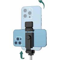 Tripod Selfie Çubuğu Bluetooth Kumandalı Kablosuz Led Işıklı