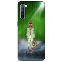 Oppo Reno 3 Kılıf FunnyMaX (29) Arka Koruma Kılıfı Yeşil