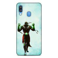 Lopard Samsung Galaxy A40 Uyumlu Kılıf GameX (39) Liquid Crystal Kılıf Yeşil