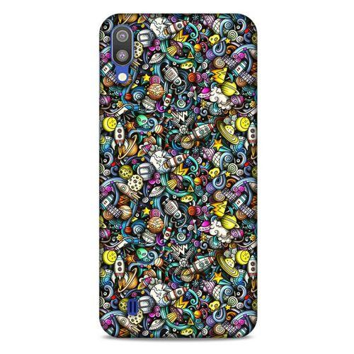 Graffitix (48) Desenli Silikon Kapak Samsung Galaxy M10 Kılıf