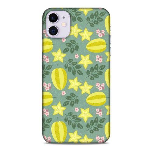 Frutix Carambola 01 Apple Iphone 11 Kılıf Desenli Silikon
