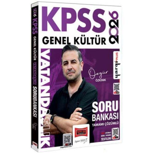 2026 KPSS Genel Kültür Vatandaşlık Tamamı Çözümlü Soru Bankası Yargı Yayınları