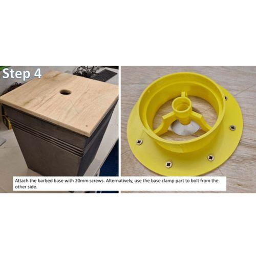 Modüler Hidroponik Kule (Bu ürün Sadece Plastik parçadır - Almadan Önce Soru Sorabilirsiniz)