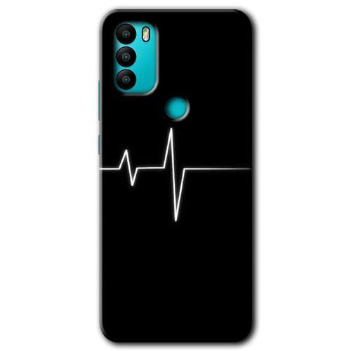 General Mobile GM 21 Plus HD Baskılı Kılıf + 9D Tam Ekran Koruyucu - Heart Rytm