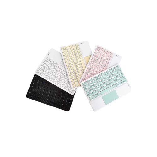 Touchpad Uyumlu Bluetooth Klavye Slim Kablosuz Wifi Q Klavye