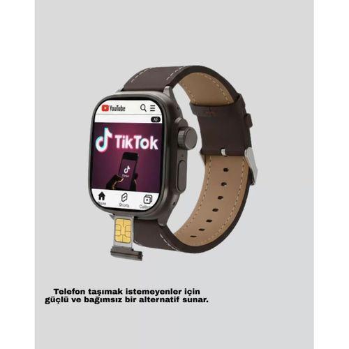 Amoled Ekranlı Akıllı Saat Whatsapp Tiktok Youtube