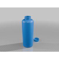 Kişiselleştirilmiş SKS PETG 0,75 L Suluk 3D Baskı (Bu ürün Sadece Plastik parçadır - Almadan Önce Soru Sorabilirsiniz)