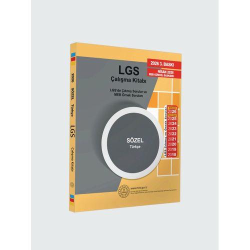 2026(Nisan Güncellemesi dahil)8 SINIF LGS MEB Örnek Soruları Türkçe Sözel Çalışma Kitabı RENKLİ Baskı