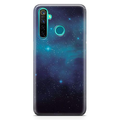 Oppo Realme 5 Pro Kılıf Uzayın Derinlikleri Arka Kapak Koruma Desenli Full Koruyucu