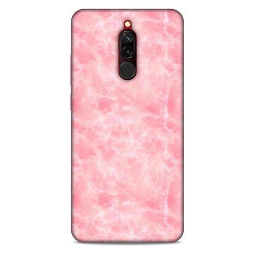 Mermer Desenli (4) Tema Koruma Kılıfı Pembe Xiaomi Redmi 8 Kılıf