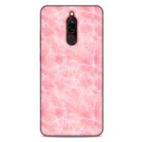 Mermer Desenli (4) Tema Koruma Kılıfı Pembe Xiaomi Redmi 8 Kılıf