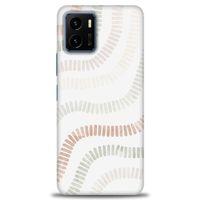 Vivo Y21 Kılıf HD Baskılı Kılıf - Renkli Mozaik + Tam Ekran Koruyucu