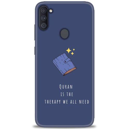 Samsung Galaxy M11 Kılıf HD Baskılı Kılıf - Quran + Tam Ekran Koruyucu