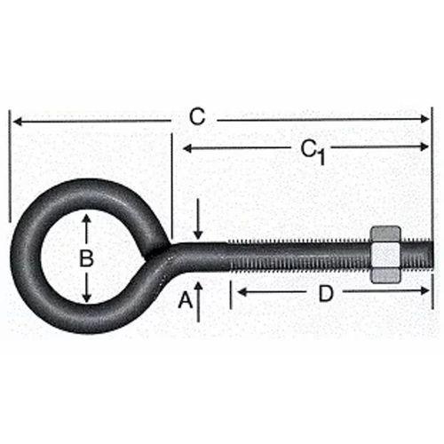 Kaynaklı Civata M8x160 - 50 Adet