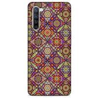 Ethnic Culture (96) Oppo Reno 3 Pro 5g Kılıf Silikon Kapak Desenli