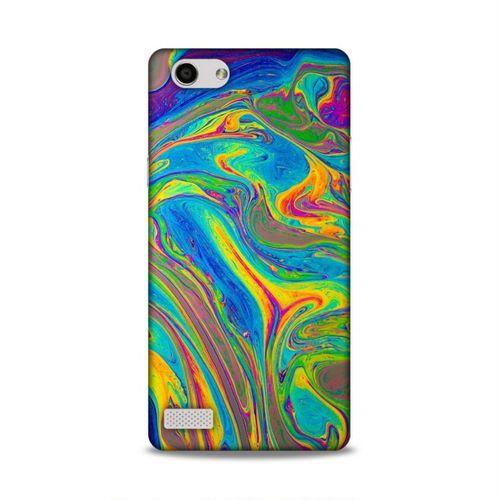 Oppo Rx17 Neo Kılıf Ebruli Arka Kapak Silikon Koruma Full Koruyucu