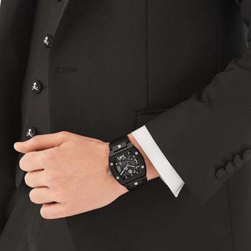 Philipp Plein PWVBA0423 Erkek Kol Saati