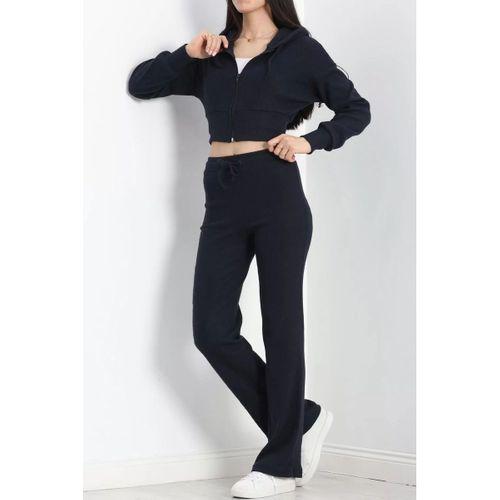 pilelistore Şardonlu Kaşkorse İkili Takım Lacivert