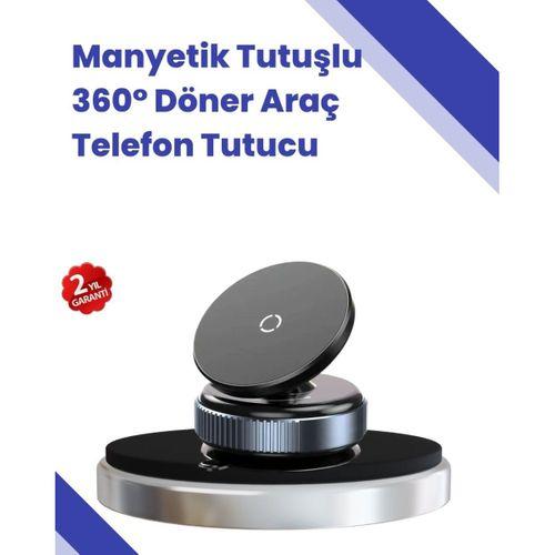 Araç İçi Telefon Tutucu Güçlü Manyetik Vakumlu Model