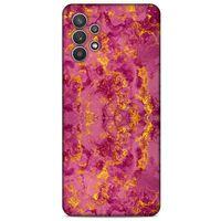 Lopard Samsung Galaxy A32 Uyumlu Kılıf Mermer Desenli (35) Fit Design Kılıf
