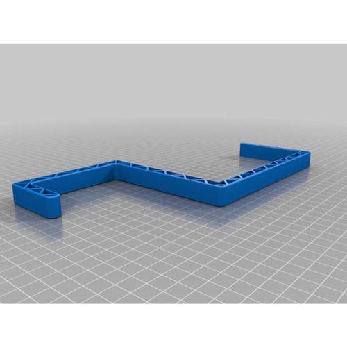 Balkon Rayı Üzerine Çiçek Saksı Tutucu 80x40 (Bu ürün Sadece Plastik parçadır - Almadan Önce Soru Sorabilirsiniz)