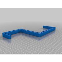Balkon Rayı Üzerine Çiçek Saksı Tutucu 80x40 (Bu ürün Sadece Plastik parçadır - Almadan Önce Soru Sorabilirsiniz)