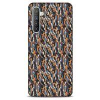 Kamuflaj 36 Oppo Realme XT Kılıf Silikon Kapak